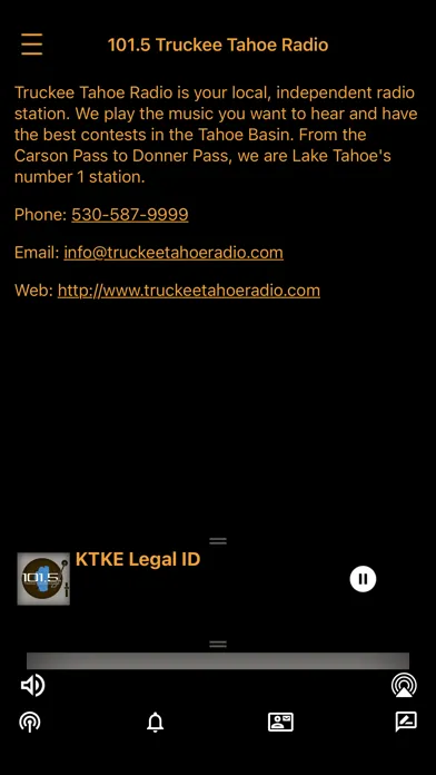 Captures d'écran de KTKE - 101.5FM