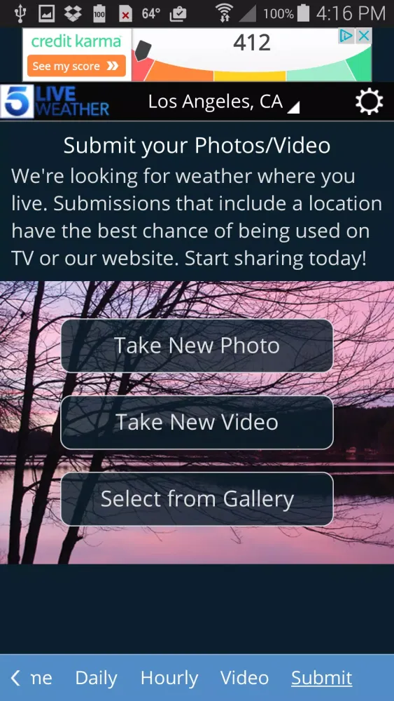 KTLA Los Angeles Weather Screenshots