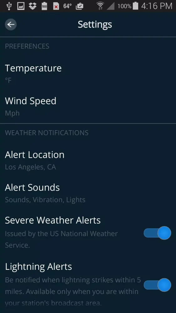 KTLA Los Angeles Weather Screenshots