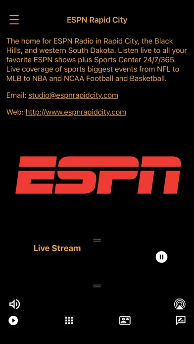 Скриншоты ESPN Rapid City