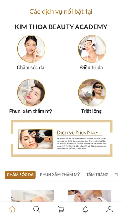 Capturas de pantalla de Kim Thoa Beauty Academy