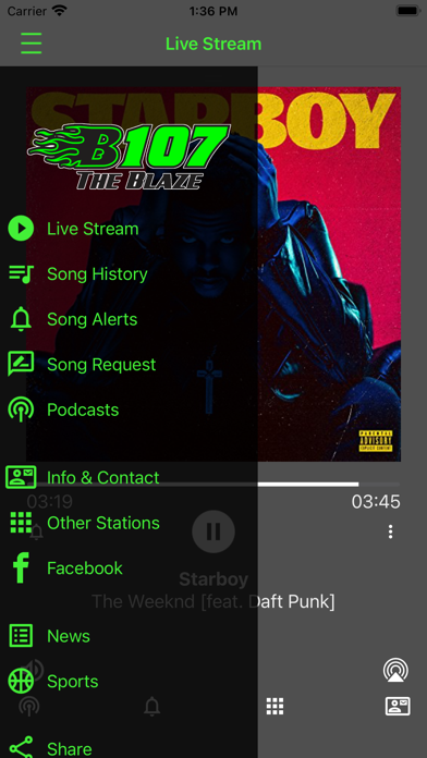 Скриншоты B107 The Blaze