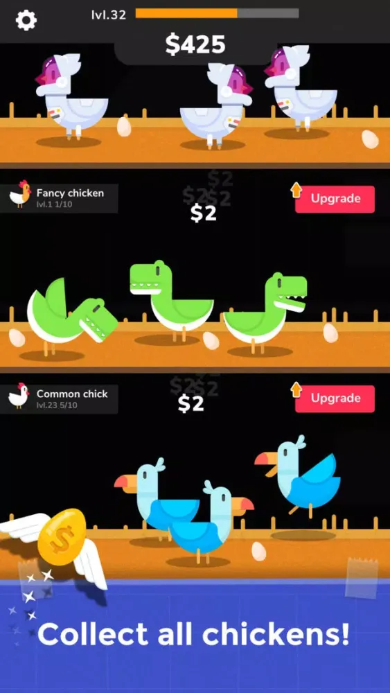 Capturas de pantalla de Egg Farm Idle