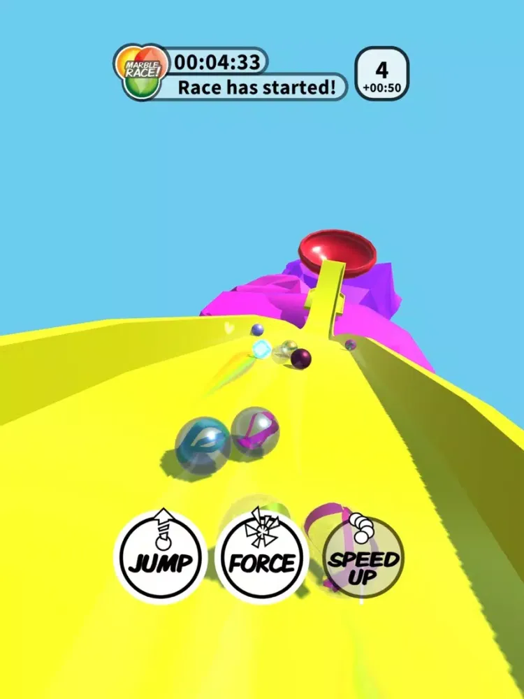 Marble Race! iPad 应用截图
