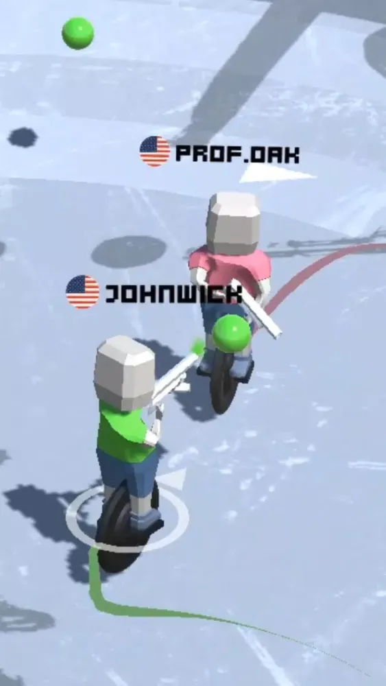 Captures d'écran de Paintball.io!