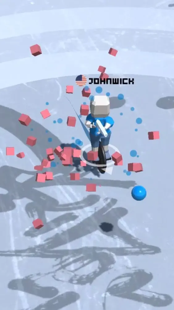 Captures d'écran de Paintball.io!