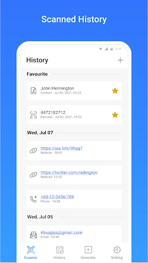 تصاویر QR Code Scanner : QR Reader