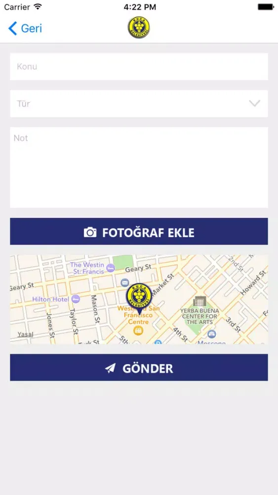 Tangkapan layar Buca Vatandaş Katılım