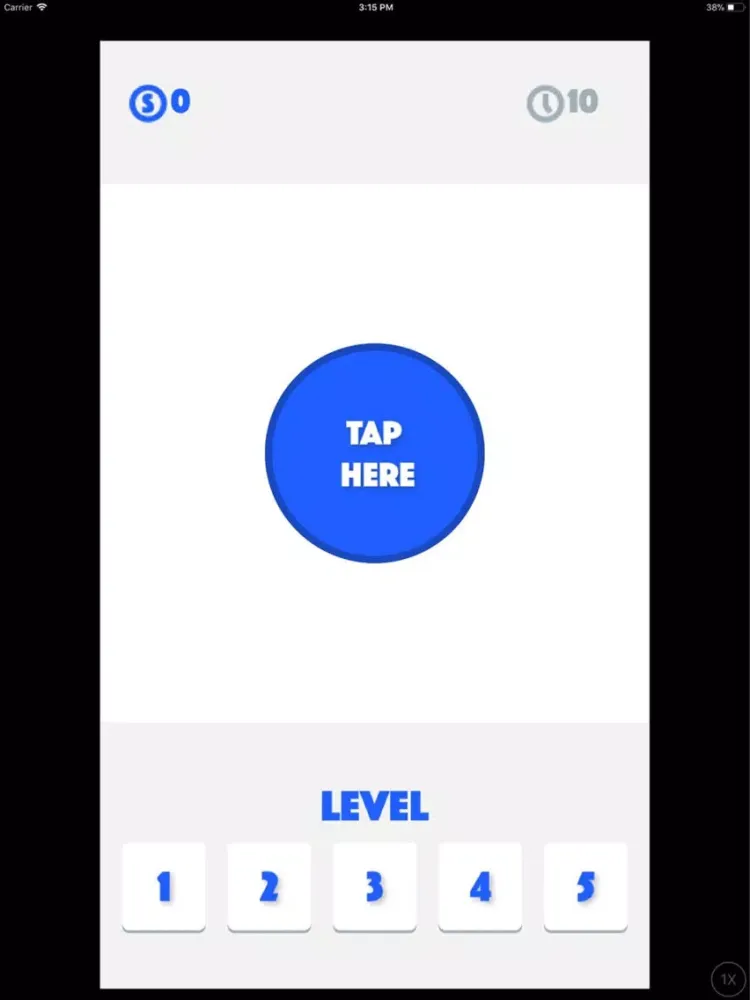 Capturas de pantalla de Tap Here Game iPad 