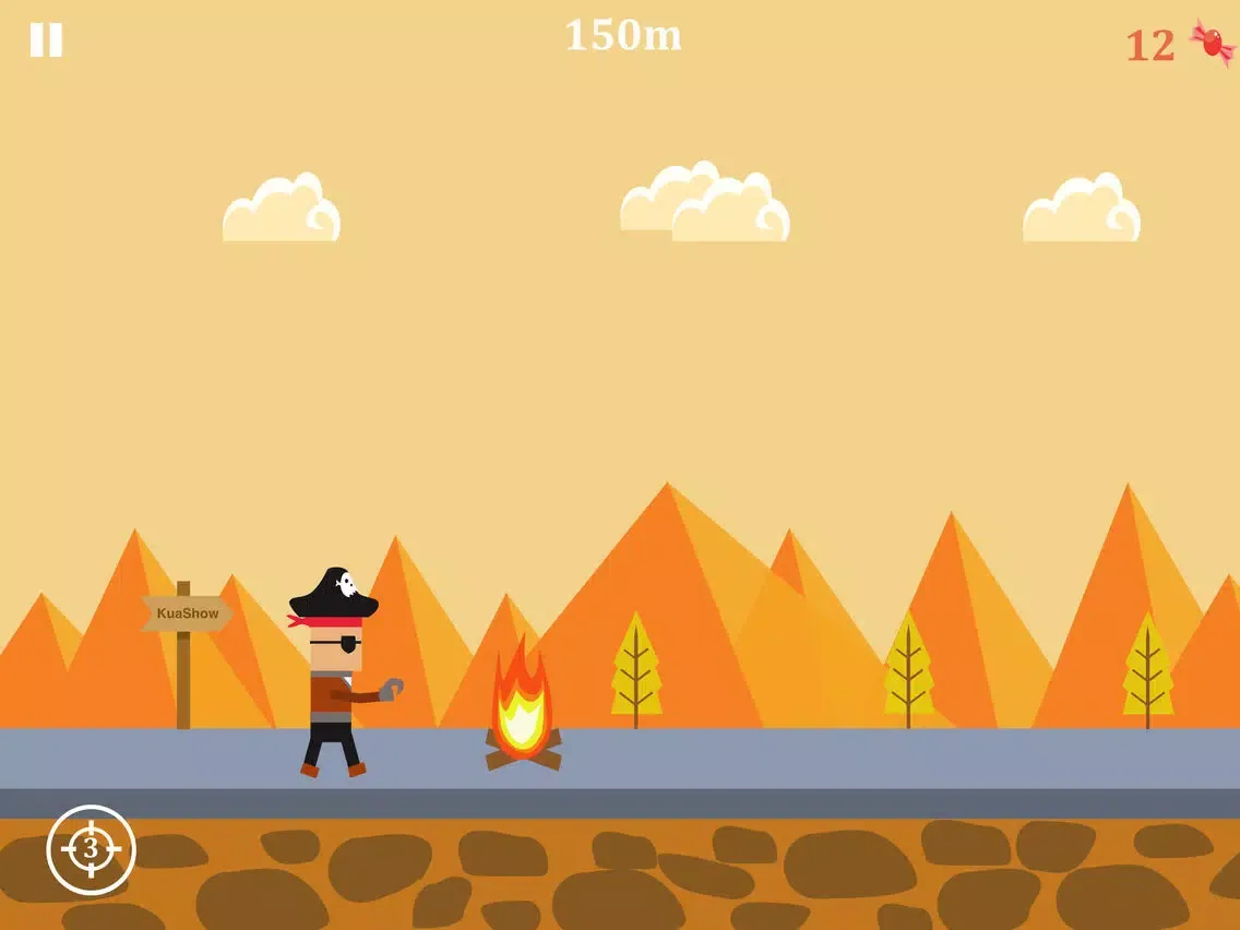 Jumpy Hero - Endless Retro Adventure and Running Hopper iPad  Screenshots
