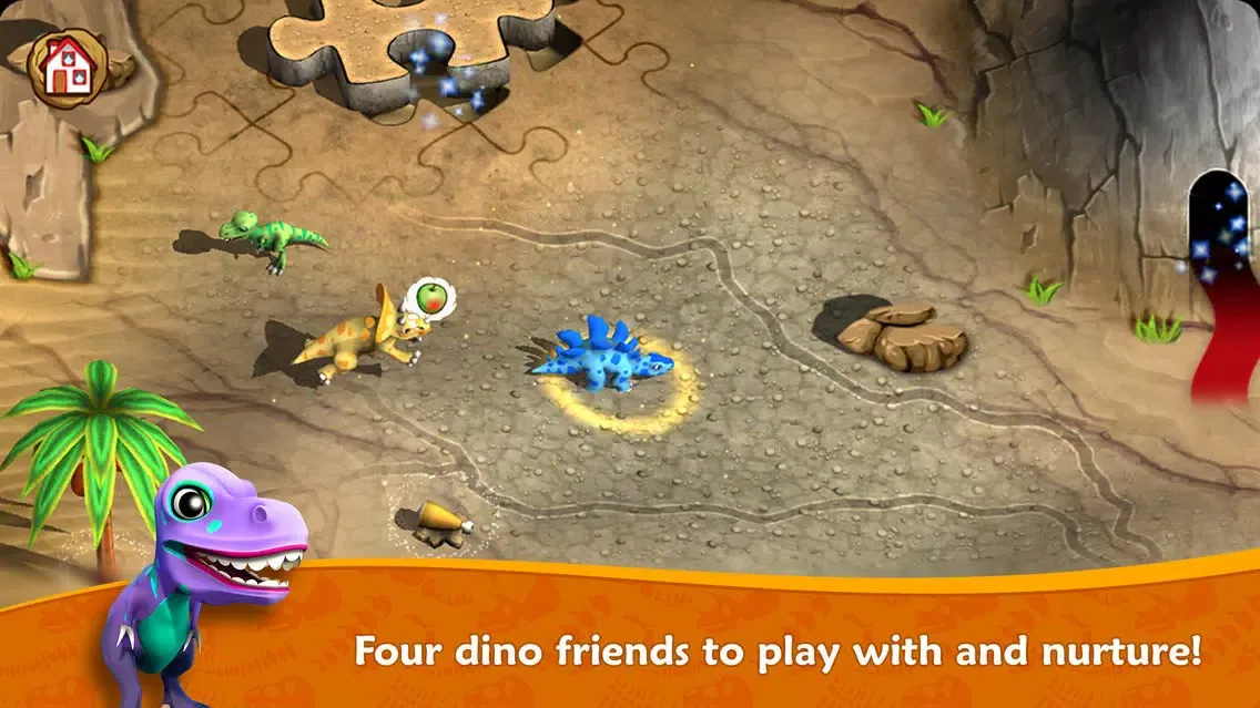 ภาพหน้าจอของ Dino Tales Jr – storytelling for young minds