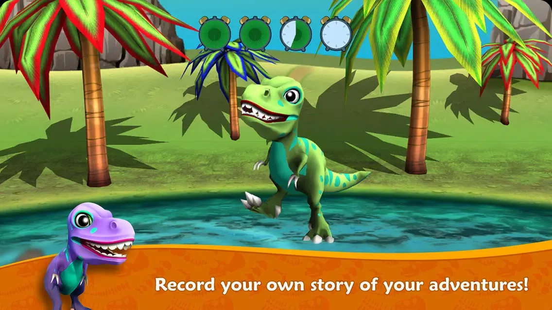 ภาพหน้าจอของ Dino Tales Jr – storytelling for young minds