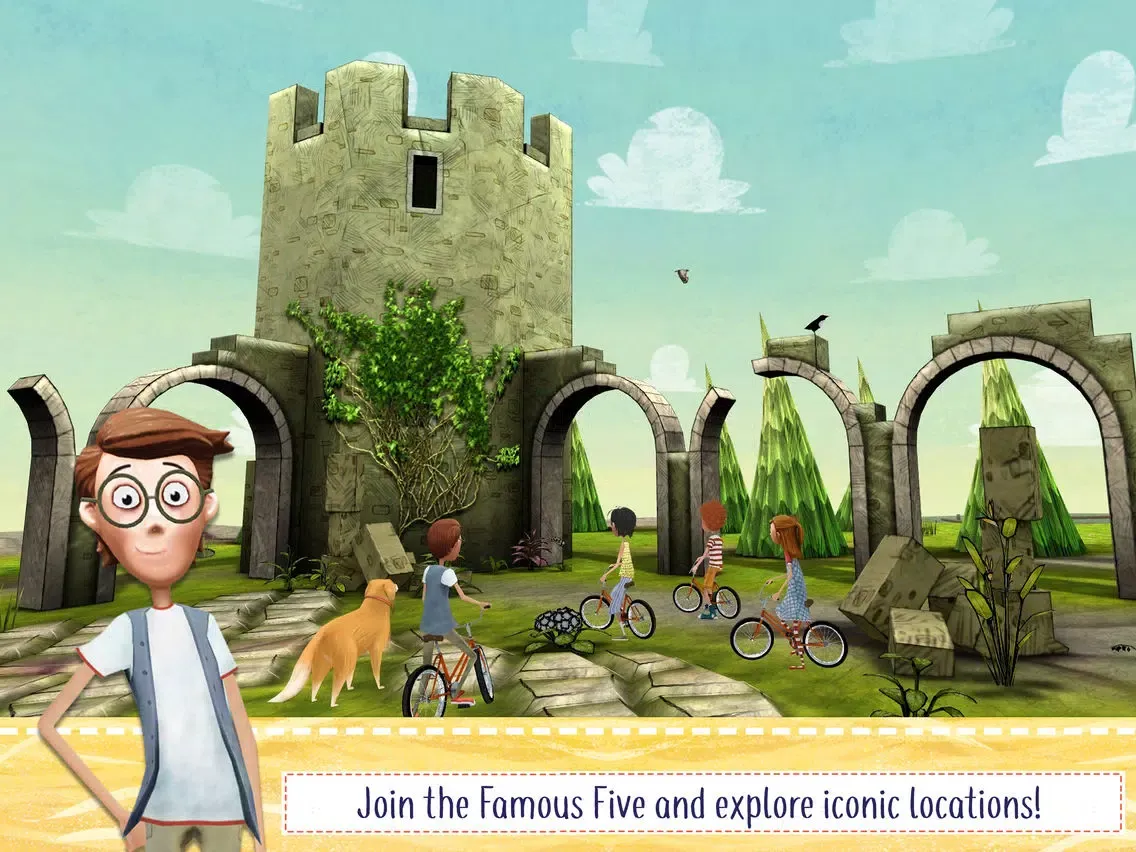 The Famous Five Adventure Game iPad 应用截图