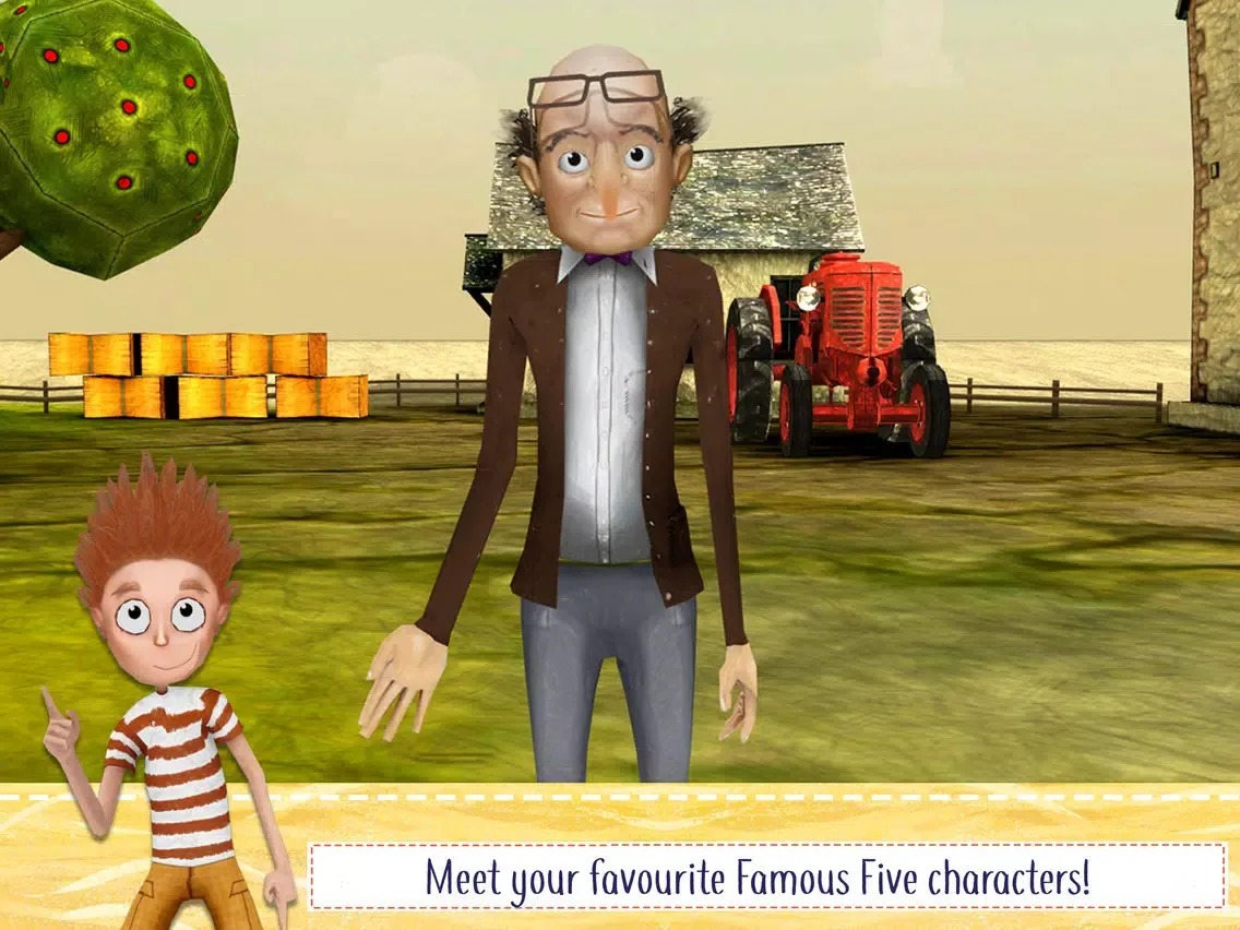 The Famous Five Adventure Game iPad 应用截图