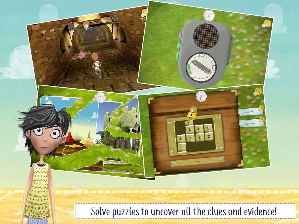 The Famous Five Adventure Game iPad 应用截图