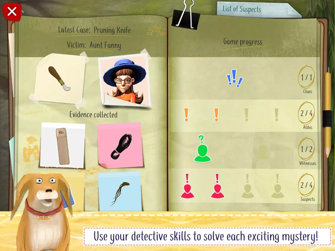 The Famous Five Adventure Game iPad 应用截图