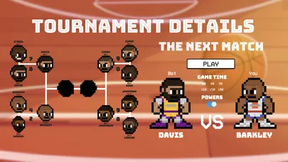 Capturas de tela do 2 3 4 Basketball Games