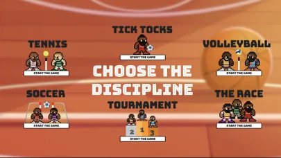 Capturas de tela do 2 3 4 Basketball Games