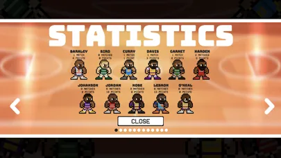Capturas de tela do 2 3 4 Basketball Games