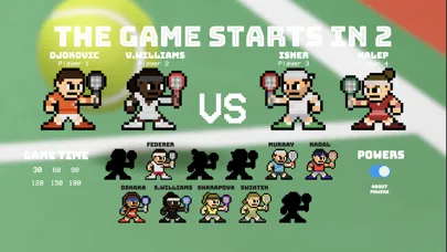 2 3 4 Tennis Games Screenshots
