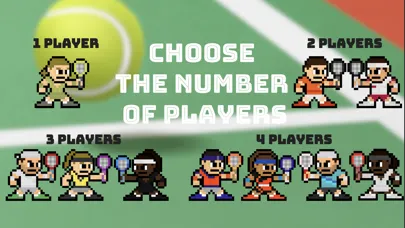2 3 4 Tennis Games Screenshots