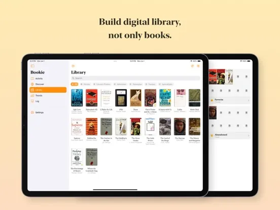 Bookie - Reading Tracker iPad  স্ক্রিনশট