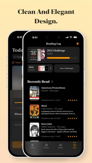 Bookie - Reading Tracker স্ক্রিনশট