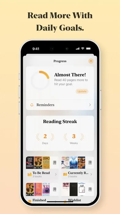 Bookie - Reading Tracker স্ক্রিনশট