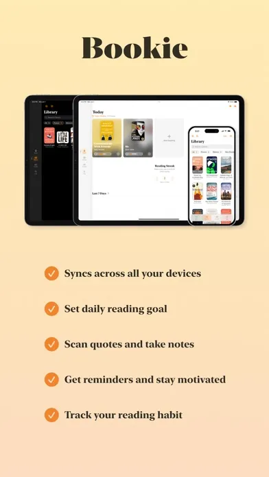 Bookie - Reading Tracker স্ক্রিনশট