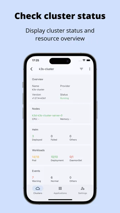 Kubeterm - Kubernetes client应用截图