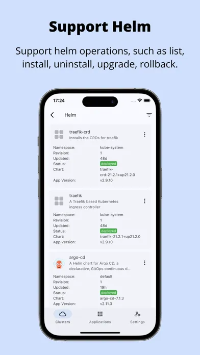Kubeterm - Kubernetes client应用截图