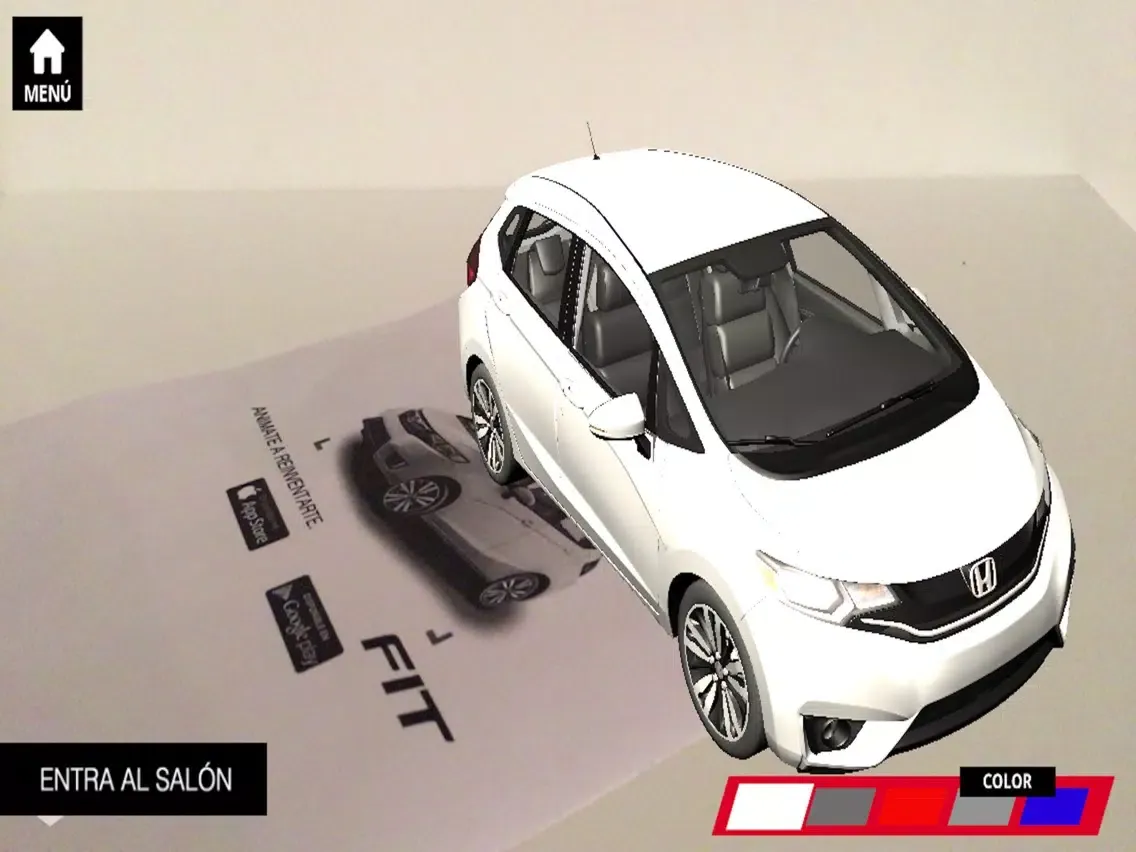 ภาพหน้าจอของ Virtual Honda Cars iPad 