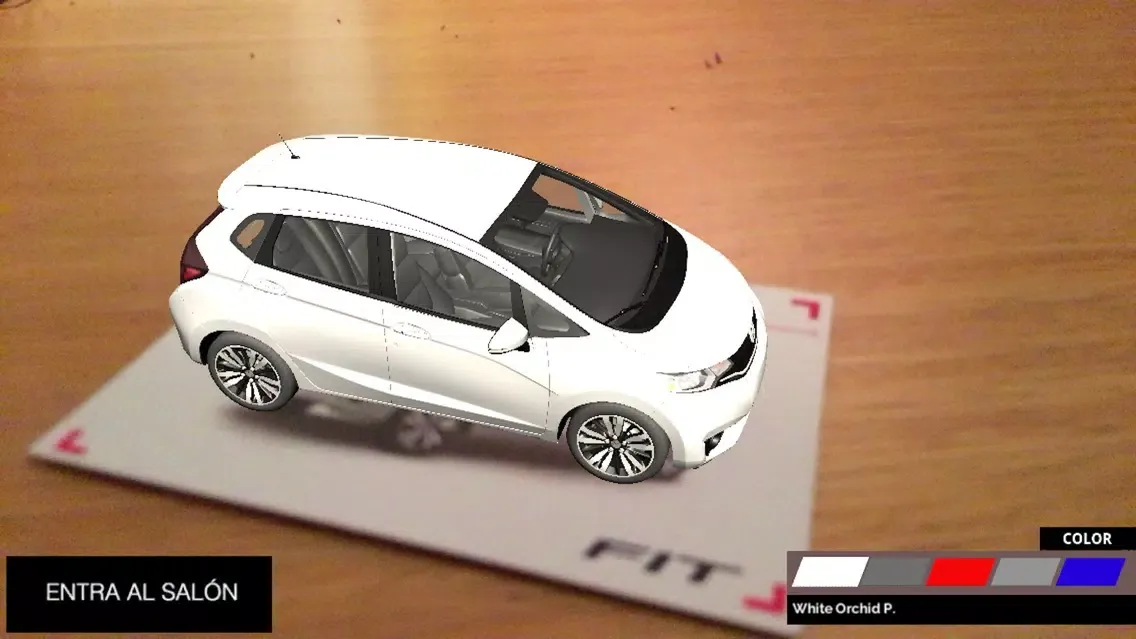 ภาพหน้าจอของ Virtual Honda Cars