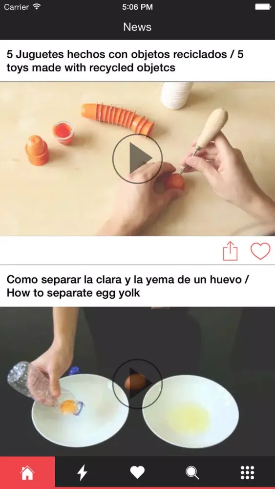 Ảnh chụp màn hình của Life Hack Tips