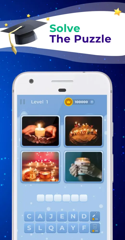 Ảnh chụp màn hình của 4 Pics 1 Word