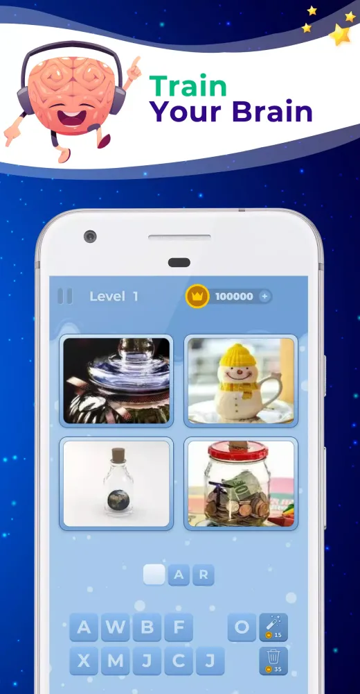 Ảnh chụp màn hình của 4 Pics 1 Word