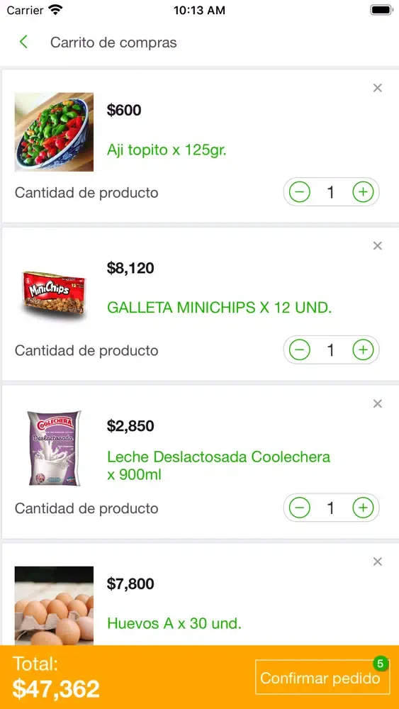 Merca Fruta سکرین شاٹس