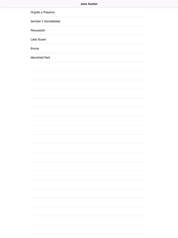 ภาพหน้าจอของ 6 Novelas de Jane Austen iPad 