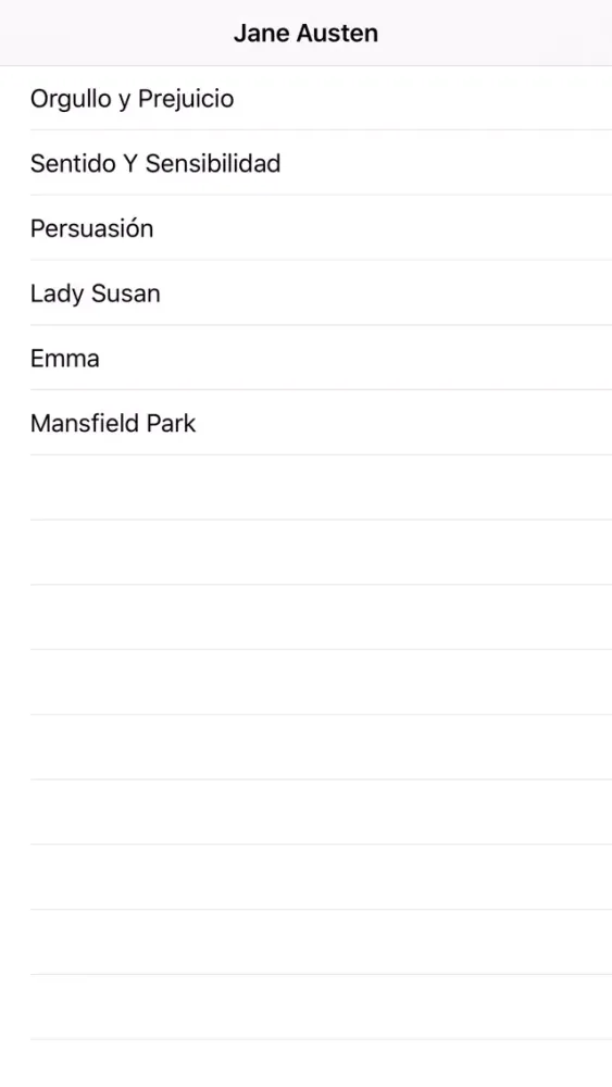 ภาพหน้าจอของ 6 Novelas de Jane Austen