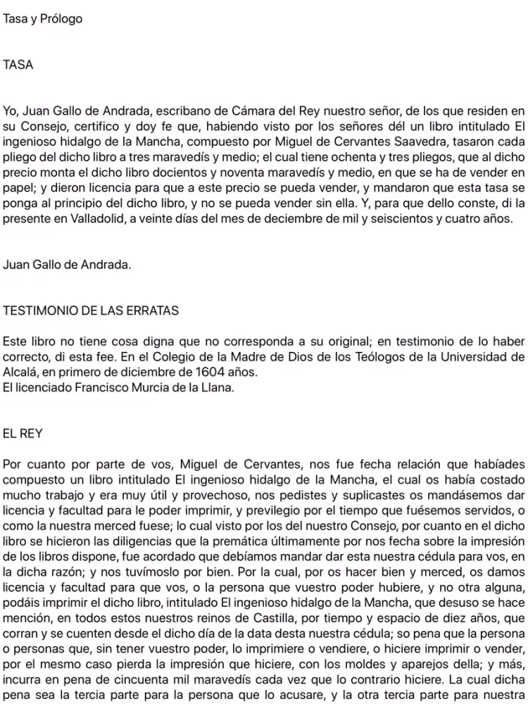 Don Quijote de la Mancha iPad  স্ক্রিনশট