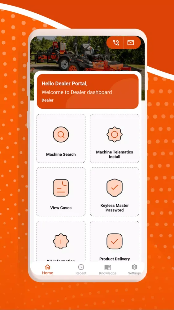 Tangkapan skrin K-Service