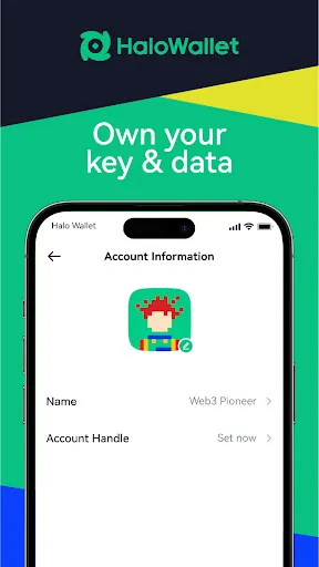 Halo: Web3 Social Wallet स्क्रीनशॉट