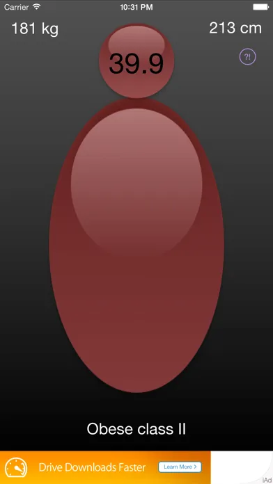 Simple BMI Calculator 스크린샷