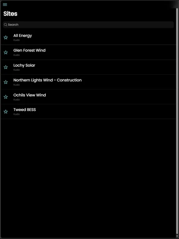 Kudo Connect iPad  スクリーンショット