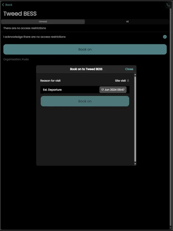 Kudo Connect iPad  スクリーンショット