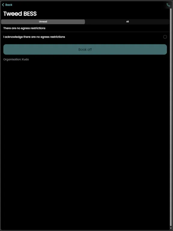 Kudo Connect iPad  スクリーンショット