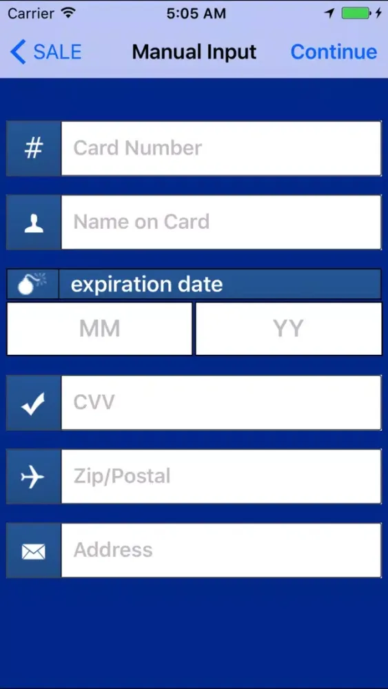 Tangkapan skrin AC MobiPay