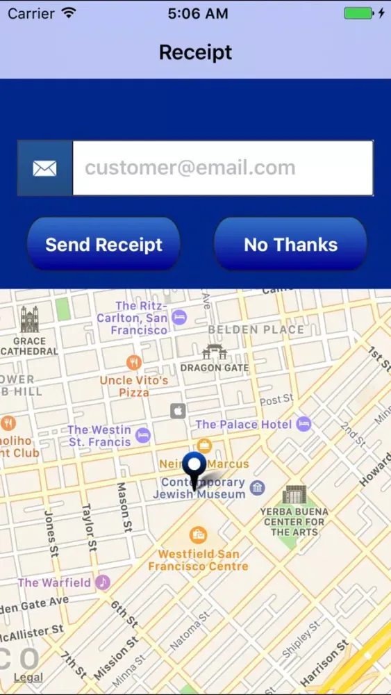 Tangkapan skrin AC MobiPay