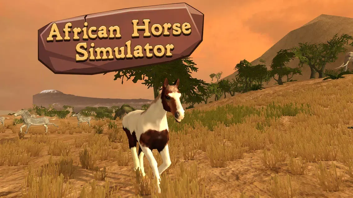 Wild African Horse: Animal Simulator 2017 Screenshots