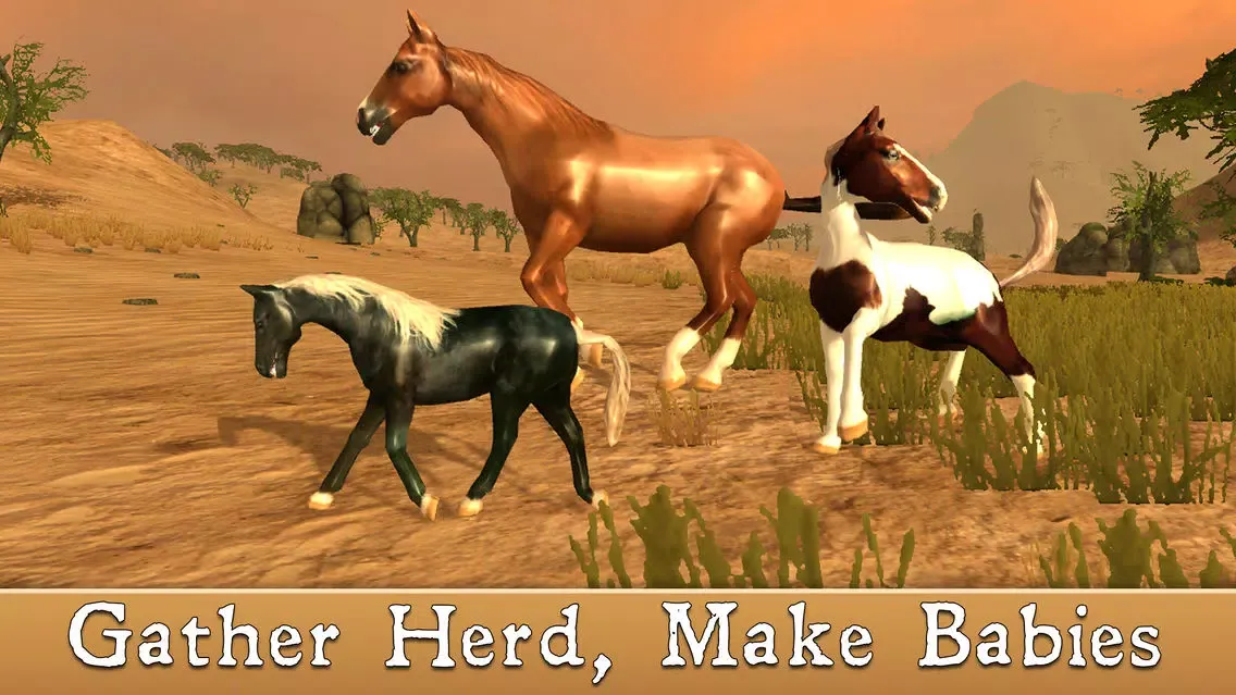Wild African Horse: Animal Simulator 2017 Screenshots